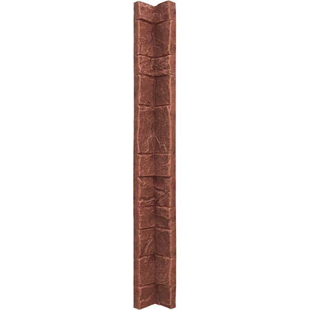 Ekena Millwork Universal Inside Corner for StoneWall Faux Stone Siding Panels PNUIC03X48SV